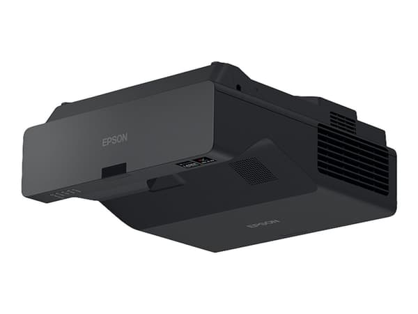 Epson EB-775F - 3LCD-projektor - 4100 lumen (vit) - 4100 lumen (färg) - Full HD (1920 x 1080) - 16:9 - 1080p - objektiv med ultrakort kastavstånd - 8 Svart