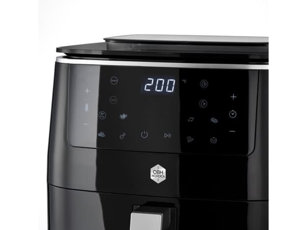 OBH Nordica FW2018S0, Kuumakiertoilmakypsennin, 6,5 L, 8 henkilö(t), 60 min, Yksi, Musta