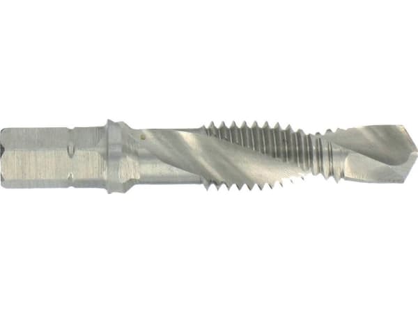 Fräsarkombination gängtapp med fräs (2 i1) HSS, 1/4" sexkant, M5x0.8xL41 TIVOLY (1050294050080)