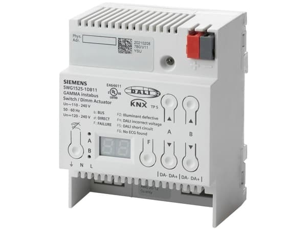 Siemens 5WG1525-1DB11 #####Kytkentä-himmennystoimilaite
