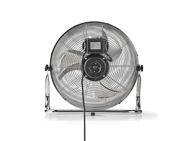 Nedis FNFL10CCR40, Kotitaloustuuletin lavoilla, Metallinen, Lattia, 40 cm, 1,5 m, AC