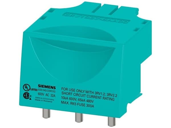 Siemens 3RV19275AA00 Liitäntä
