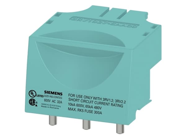 Siemens 3RV19275AA00 Liitäntä