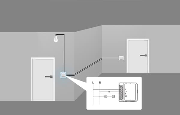 Smart Wi-Fi spylebryter Avatto WSM16-W1 TUYA