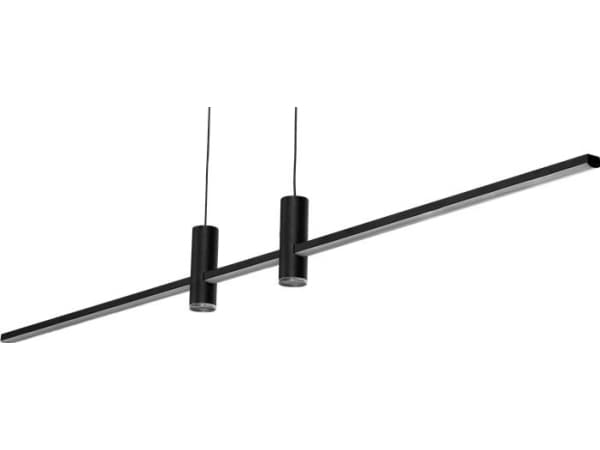 Hanging lamp Azzardo Hanging LED lamp Gerardo AZ5447 24W remote control black