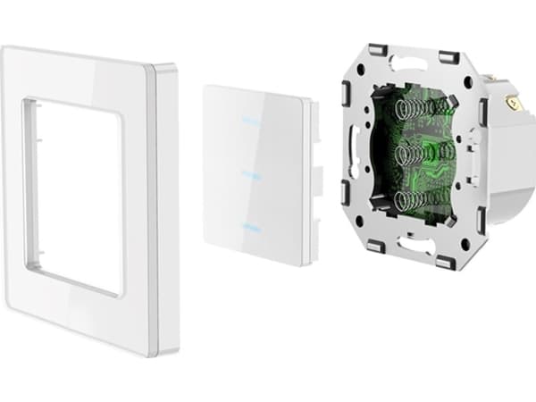 Kosketuskytkin WiFi Avatto N-TS10-B1 Single TUYA (musta)