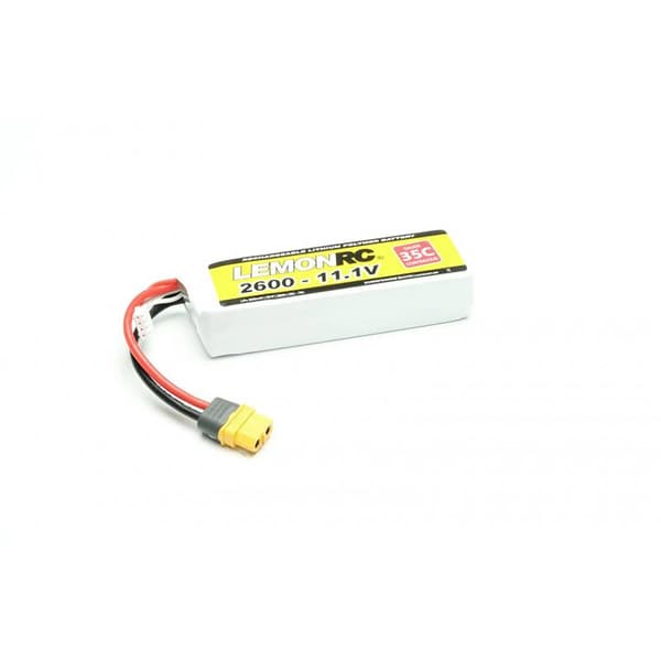 LemonRC RC Batteripack (LiPo) 11.1 V 2600 mAh Antal celler: 3 35 C Softcase XT60