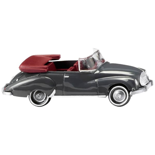 Wiking 0125 03 H0 Byggmodell Bil DKW Cabrio - järngrå