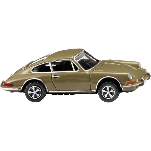 Wiking 0160 04 H0 Byggmodell Bil Porsche 911 Coupé - khakigruller