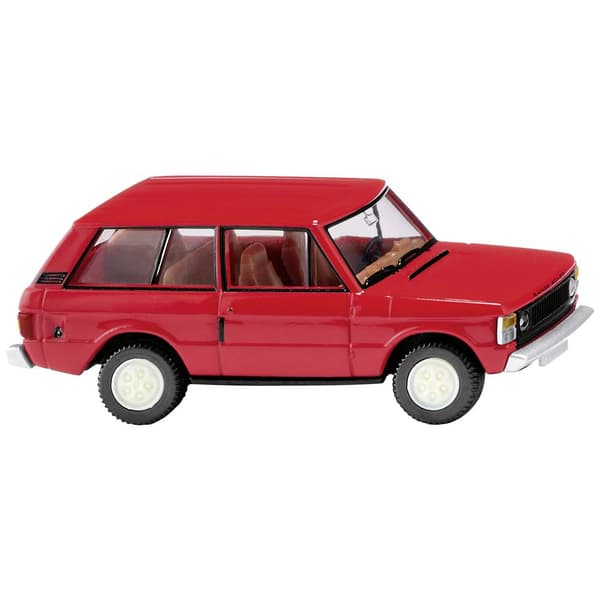 Wiking 0105 04 H0 Byggmodell Bil Land Rover Range Rover röd