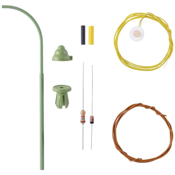 Viessmann Modelltechnik H0 Gatlykta gas enfasig Byggsats 6729 1 st