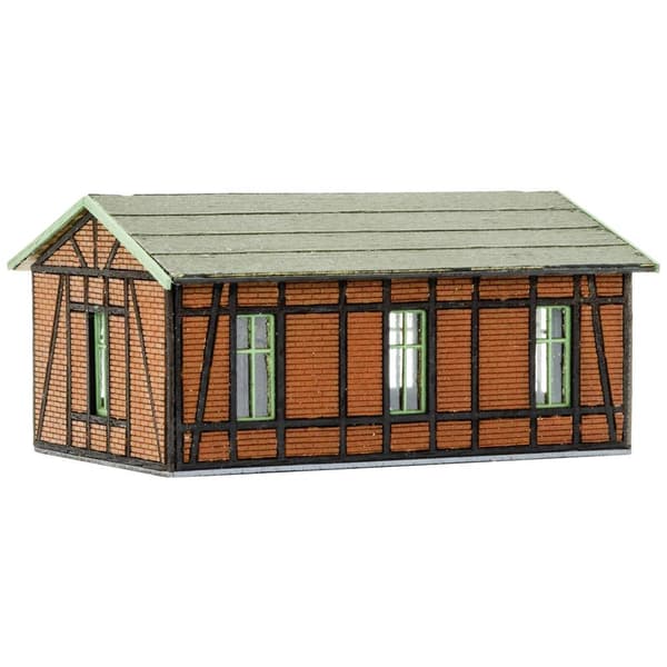 Vollmer 47556 N Verkstad med tegel-/fackverksfasad