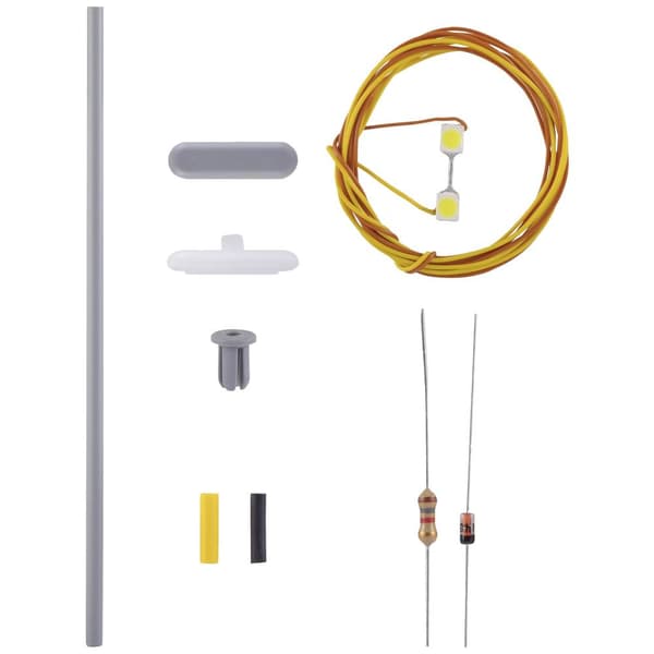 Viessmann Modelltechnik H0 Stationsbelysning dubbel Byggsats 6726 1 st