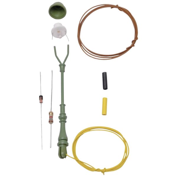 Viessmann Modelltechnik H0 Gatlykta gas enfasig Byggsats 6728 1 st