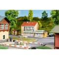 Miniatyrbild 3 av 4: Auhagen 15105 H0 Station Hohendorf Set