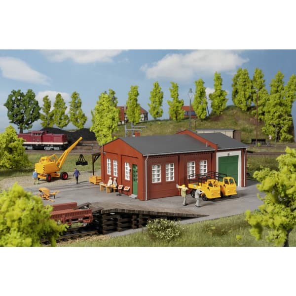 Auhagen 11462 H0 Banmästeri med ramp