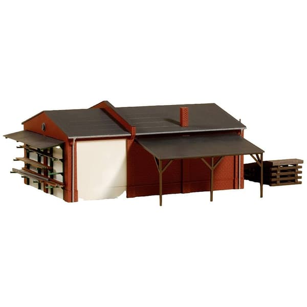 Auhagen 11462 H0 Banmästeri med ramp