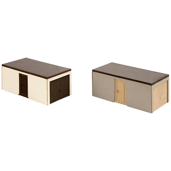NOCH 14677 N L-C minis färdiggarage 2-pack Byggsats