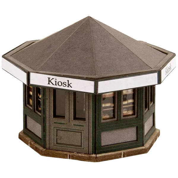 NOCH 14320 H0 L-C minis kiosk Byggsats Multifärg
