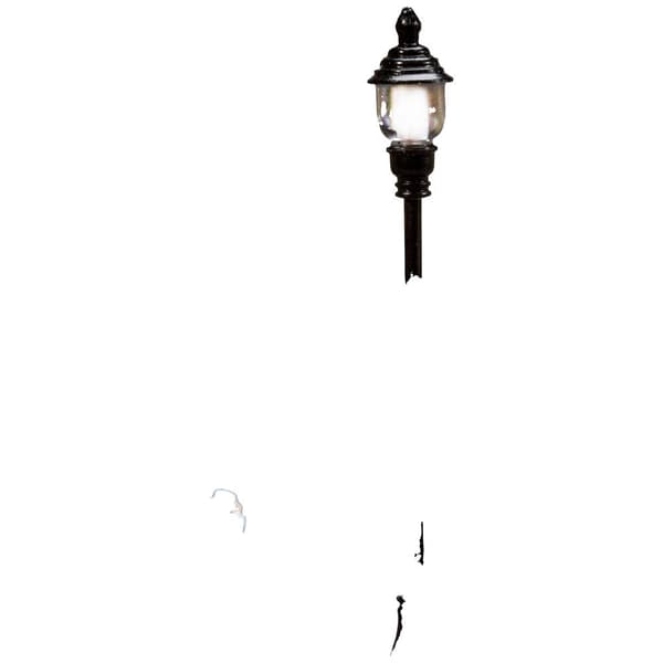 Faller H0 Parklampa enfasig Färdig modell 180108 3 st