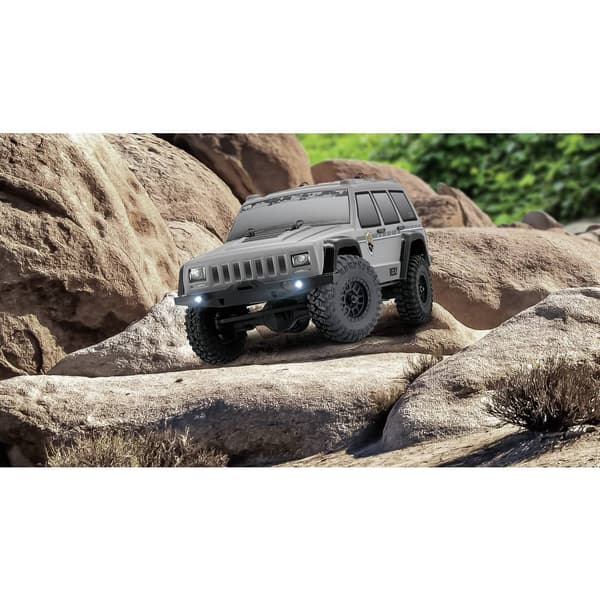 Reely Mini Freemen 1:16 Borst motor RC Bil nybörjare Elektrisk Crawler Fyrhjulsdrift (4WD) 100% RtR 2,4 GHz inkl. batte