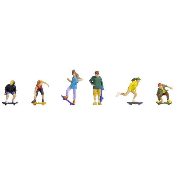 NOCH H0 Skateboardar 15889 Färdig modell