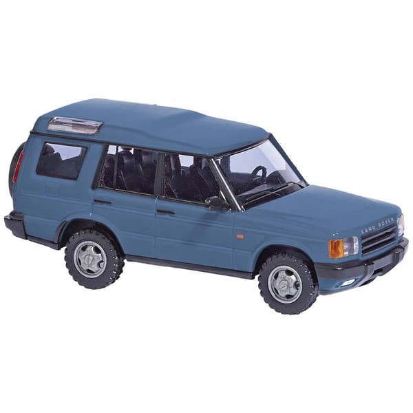 Busch 51904 H0 Byggmodell Bil Land Rover Discovery blå