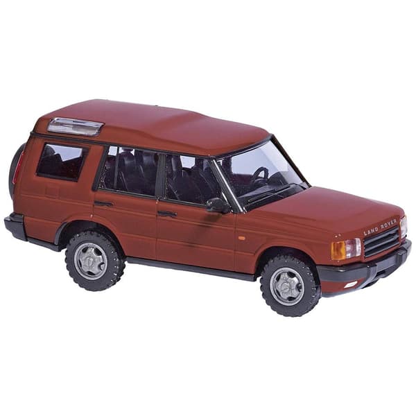 Busch 51903 H0 Byggmodell Bil Land Rover Discovery rödbrun