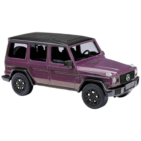 Busch 51474 H0 Byggmodell Bil Mercedes Benz G-klass Edition 35 violett