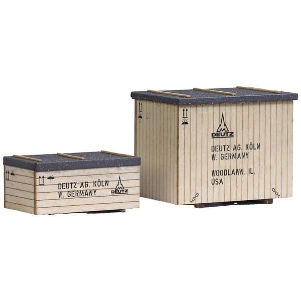 Busch 1841 H0 Maskinlistor West, 2-pack Byggsats