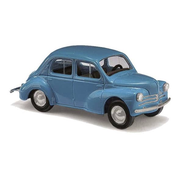 Busch 89111 H0 Byggmodell Bil Renault 4 CV blå