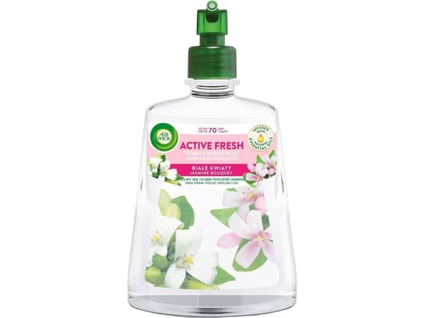 Air Wick Active Fresh White Flower automatisk luftfräschare refill 228 ml
