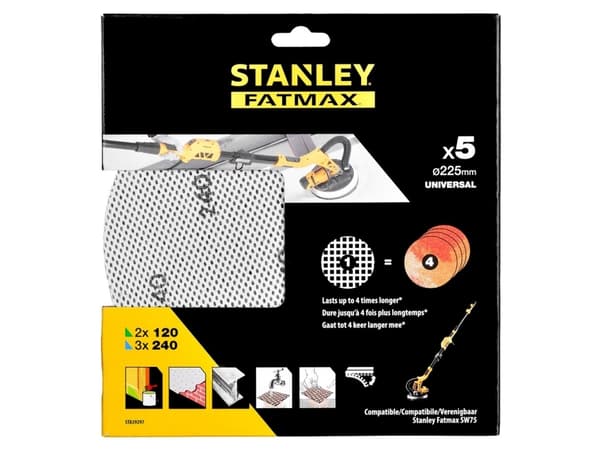 MESH DISC STANLEY 225MM STA39297-XJ 5PCS