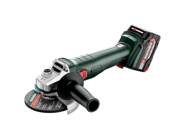 METABO.šlifuoklis KĄT.W 18 7-125 2x4,0Ah METABOX
