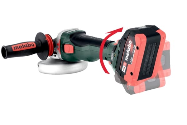 Metabo WB 18 LTX BL 15-125 Quick, 1000 RPM, 12,5 cm, Batteri, 2,7 kg, Børsteløs motor