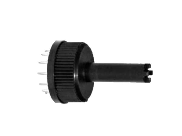 KYOCERA/AVX 9341900112 9341900112 Drejekontakt 150 V DC/AC 130 mA Afbryderpositioner 12 15 ° 1 stk