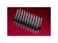 Miniatyrbild 2 av 2: Molex Stiftliste (standard) Antal rækker: 2 757575401 1 stk Tube