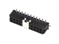 Miniatyrbild 3 av 3: Molex Indbygningsstiftliste (standard) Samlet antal poler 22 Rastermål: 3.00 mm 430452218 1 stk Tape on Full reel