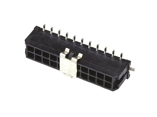 Molex Indbygningsstiftliste (standard) Samlet antal poler 22 Rastermål: 3.00 mm 430452218 1 stk Tape on Full reel