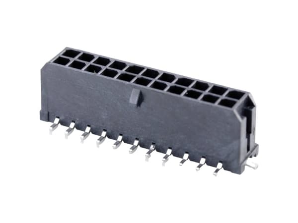 Molex Indbygningsstiftliste (standard) Samlet antal poler 22 Rastermål: 3.00 mm 430452218 1 stk Tape on Full reel