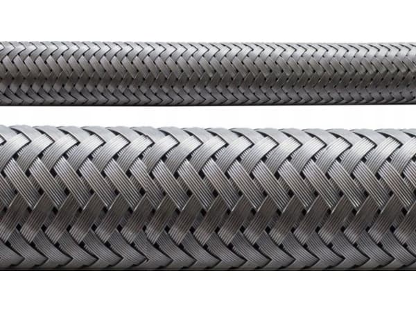 Tucai tilkoblingsslange Vannslange i rustfritt stål TAQ-GRIF H3/8-M10x1 lang spiss L=80 cm [10/100]