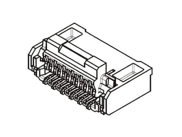 Molex FC/FPC-tilslutning Samlet antal poler 41 Rastermål: 0.25 mm 5033004110 1 stk Tape