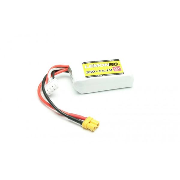 LemonRC RC Batteripack (LiPo) 11.1 V 350 mAh Antal celler: 3 35 C Softcase XT30