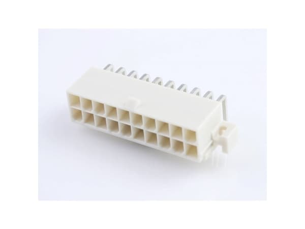 Molex Sisäänrakennettu pistorasia (vakio) Napojen kokonaismäärä 20 39291207 1 kpl Irtotavaraa