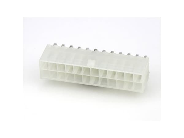 Molex Indbygningsstiftliste (standard) Samlet antal poler 24 Rastermål: 4.20 mm 353182420 1 stk Bulk