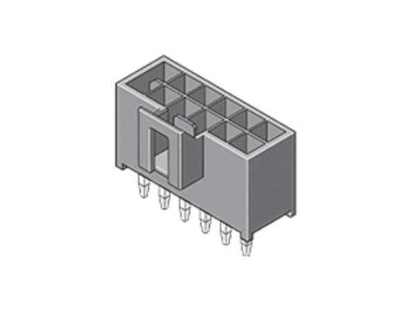 Molex Upotettava pistorasiakisko (vakio) Napojen kokonaismäärä 6 Ruudukon mitat: 2,50 mm 1053101106 1 kpl Lokero
