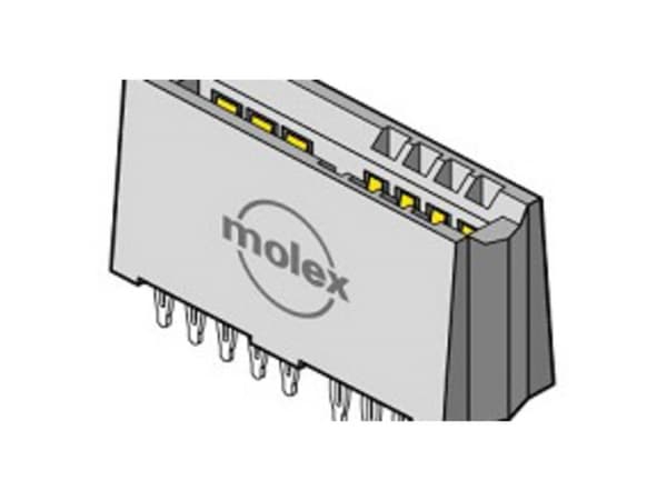 Molex Tilslutningskabinet-printplade Rastermål: 12.90 mm 459120007 1 stk Tray