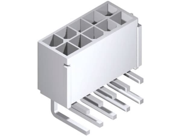 Molex Upotettava pistorasia (vakio) Napojen kokonaismäärä 12 Ruudukon mitat: 4,20 mm 874271202 1 kpl Lokero