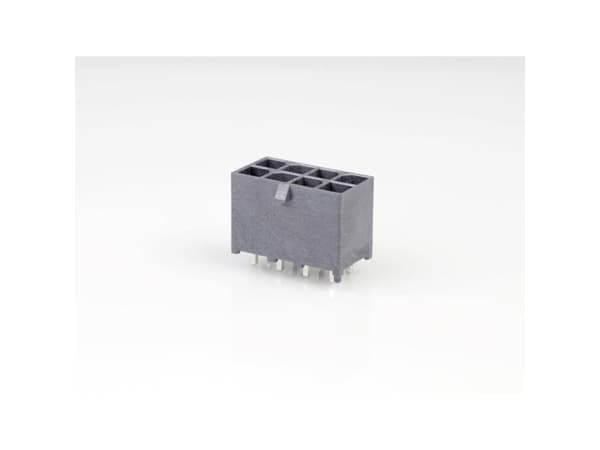 Molex Indbygningsstiftliste (standard) Samlet antal poler 8 Rastermål: 5.70 mm 768290108 1 stk Tray