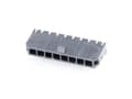 Miniatyrbild 2 av 2: Molex Indbygningsstiftliste (standard) Samlet antal poler 8 Rastermål: 3.00 mm 436500804 1 stk Tray